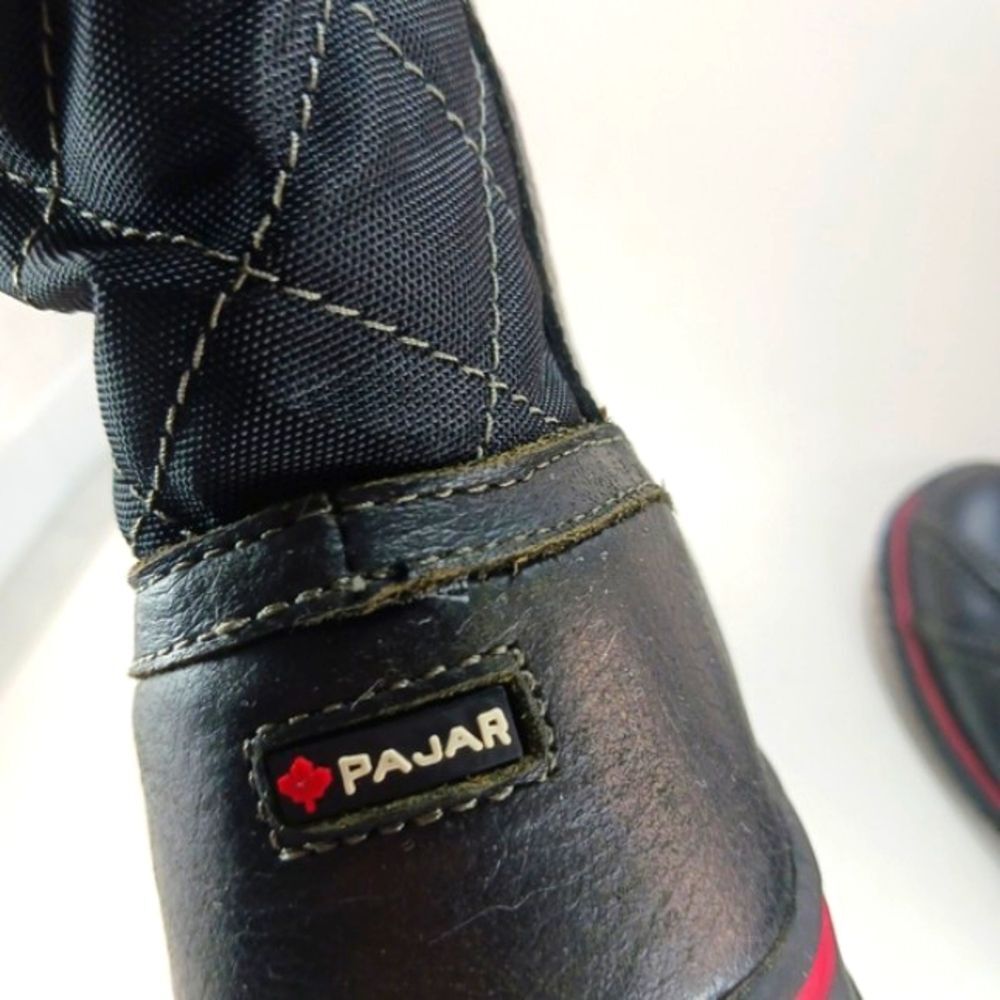 Pajar Waterproof Insulated Fur Lined Lace Up Women's 10 Winter Boots Black. - Picture 4 of 11
